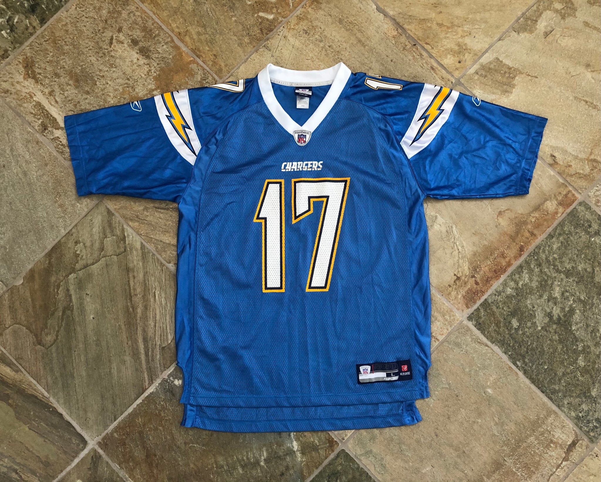 Classic Reebok San Diego Chargers Phillip Rivers Jersey. X-Large — TopBoy