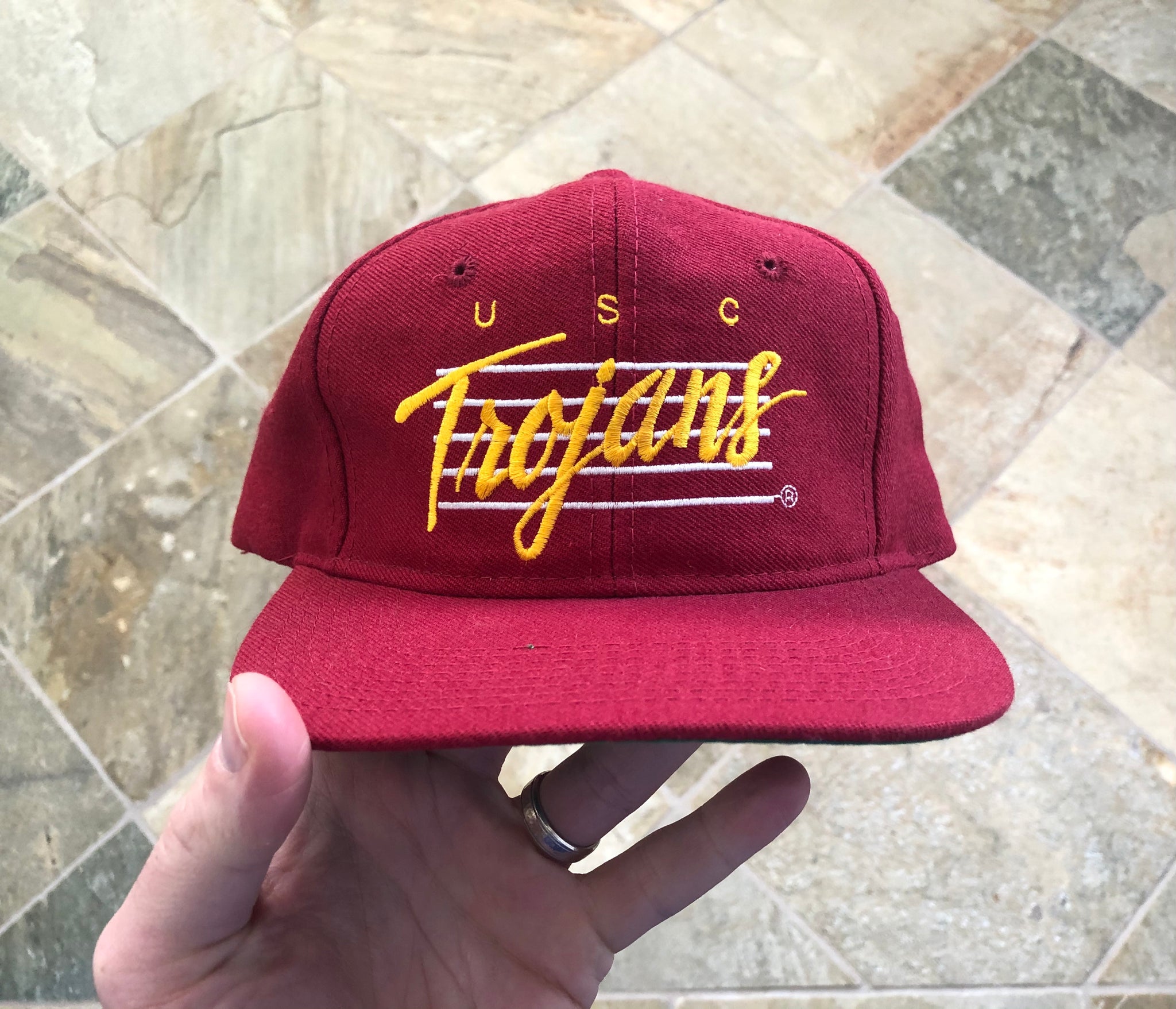 Los Angeles Rams ANNCO Youngan Vintage 90's Split Bar Snapback Cap Hat –  thecapwizard