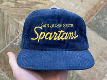 Load image into Gallery viewer, Vintage San Jose State Spartans Sports Specialties Corduroy Snapback College Hat