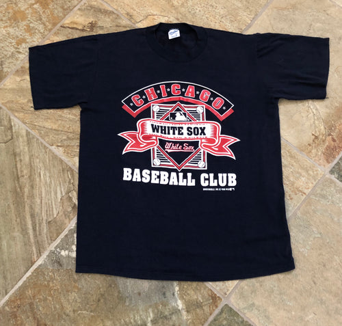 Vintage Chicago White Sox Baseball Tshirt, Size Large