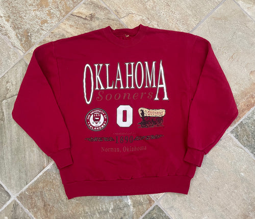 Vintage Oklahoma Sooners College Sweatshirt, Size XL