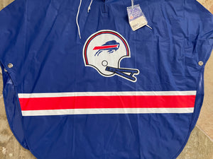 Vintage Buffalo Bills Pancho Rain Coat Football Jacket, Size Medium