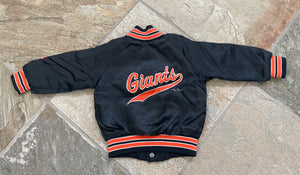 Vintage San Francisco Giants Chalk Line Satin Baseball Jacket, Size Youth 2T