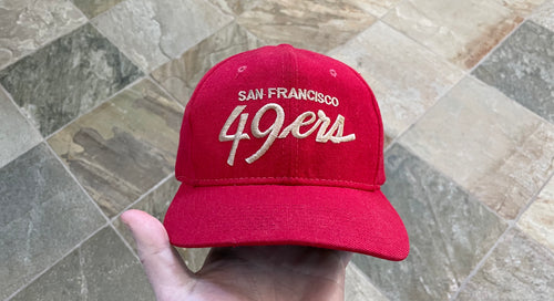 Vintage San Francisco 49ers Sports Specialties Script Snapback Football Hat