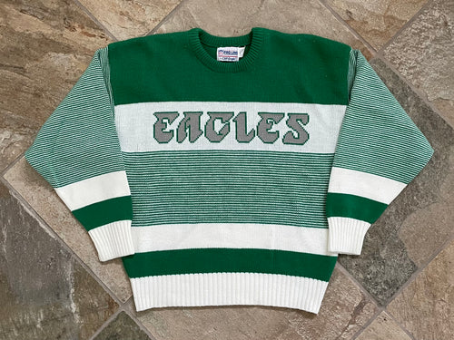 Vintage Philadelphia Eagles Cliff Engle Sweater Football Sweatshirt, Size Large