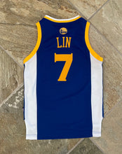 Load image into Gallery viewer, Golden State Warriors Jeremy Lin Adidas Basketball Jersey, Size Youth Small, 6-8