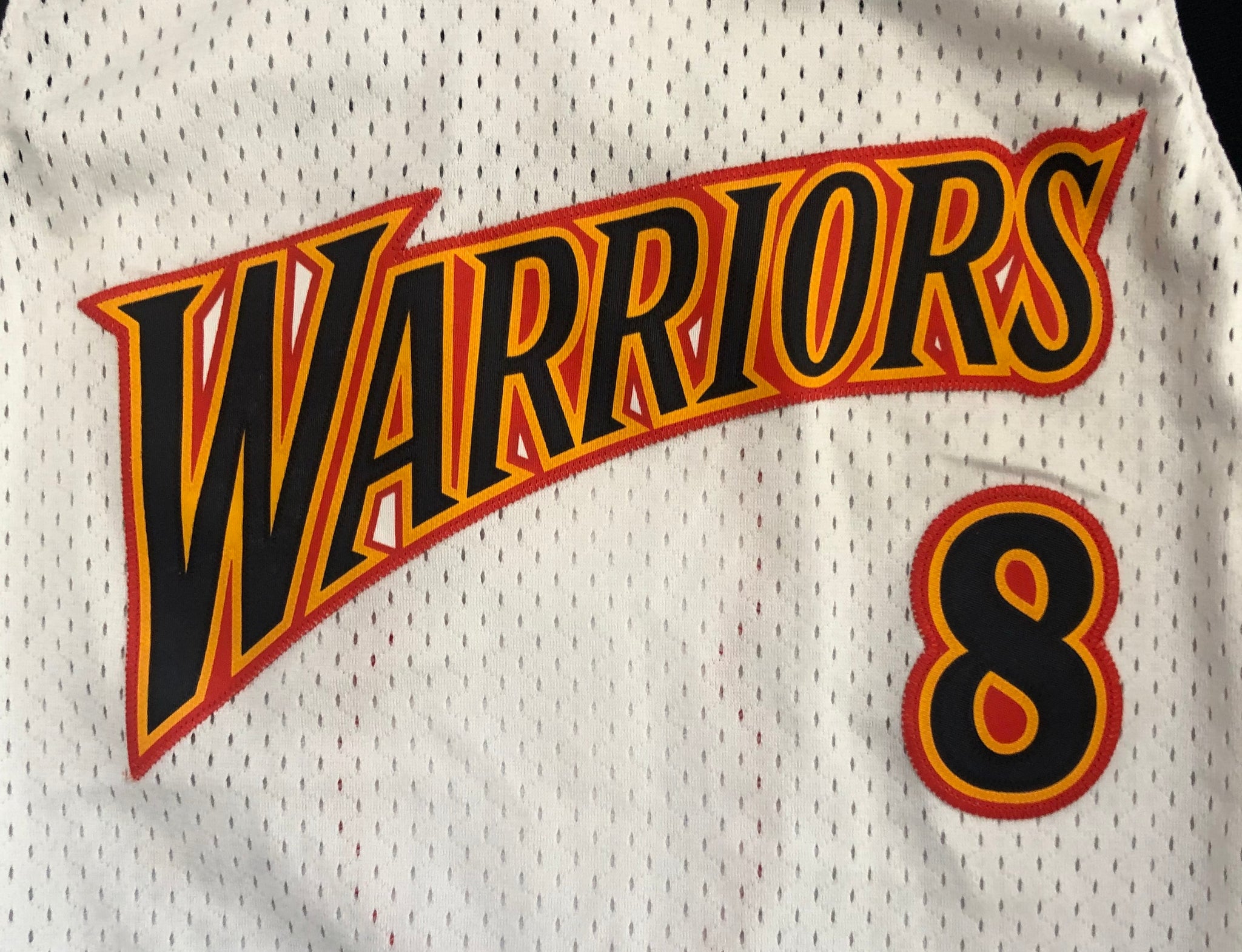 Vintage Golden State Warriors #8 Monta Ellis NBA Basketball Jersey KIDS  Stitched