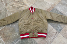Load image into Gallery viewer, Vintage Chalk Line Satin Football Jacket, Size Medium