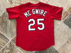 Vintage St. Louis Cardinals Mark McGwire Majestic Baseball Jersey, Size Large