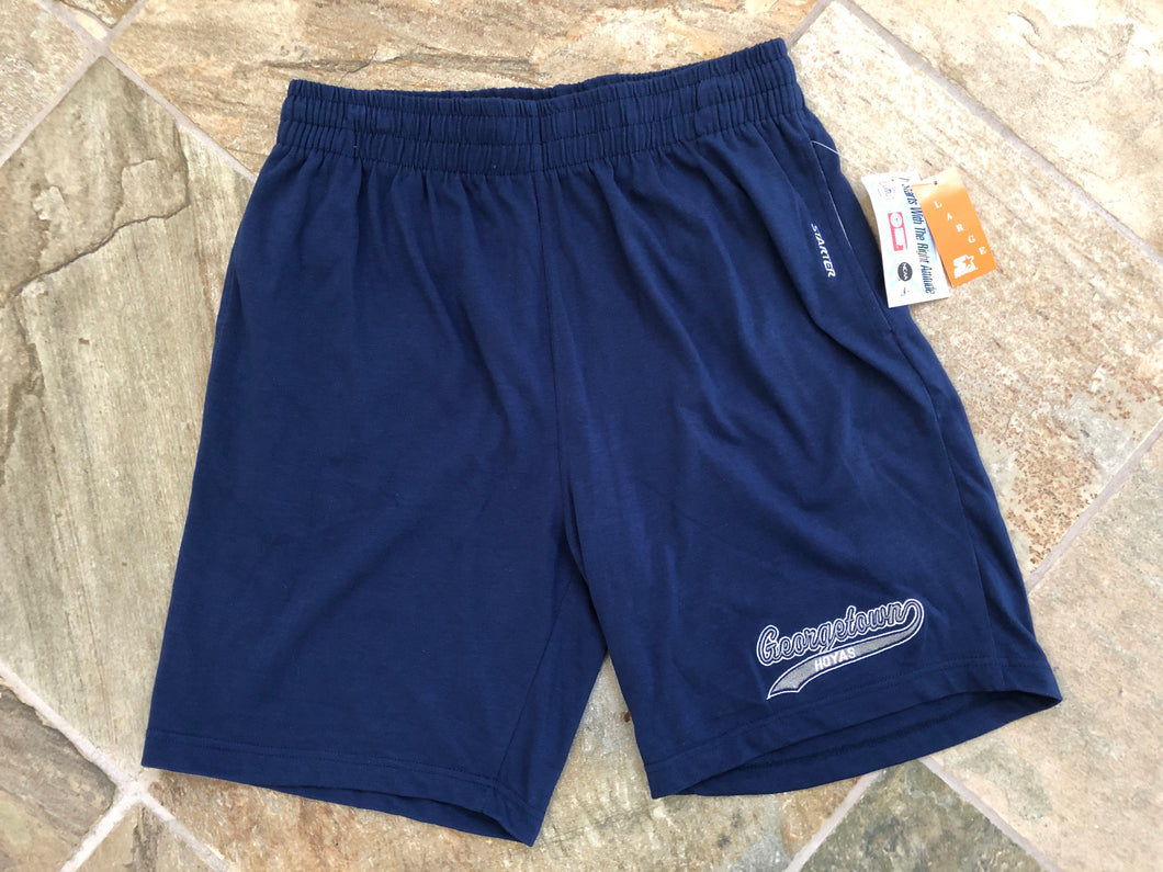 Vintage Georgetown Hoyas Starter Script College Shorts Pants, Size XL
