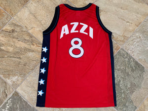 Vintage Team USA Jennifer Azzi Champion Basketball Jersey, Size XL