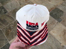 Load image into Gallery viewer, Vintage Team USA Michael Jordan AJD Zubaz Snapback Basketball Hat