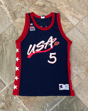 Load image into Gallery viewer, Vintage Team USA Jason Kidd Champion Basketball Jersey, Size 44, Large