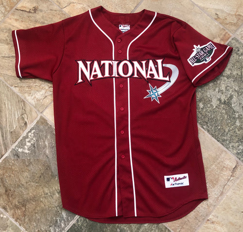 Vintage 2001 Seattle Mariners All Star Game National Majestic Baseball Jersey, Size XL