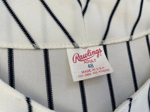 Vintage New York Yankees Rawlings Baseball Jersey, Size 48, XL