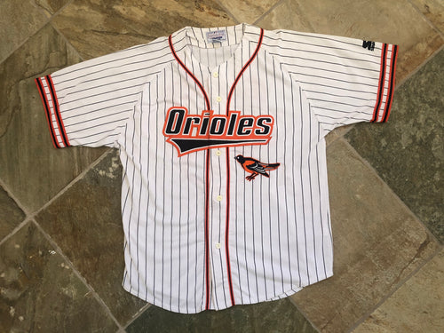 Vintage Baltimore Orioles Cal Ripken Jr. Starter Baseball Jersey, Size XL