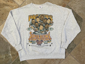 Green Bay Packers T Shirt Vintage Caricature 90's NFL