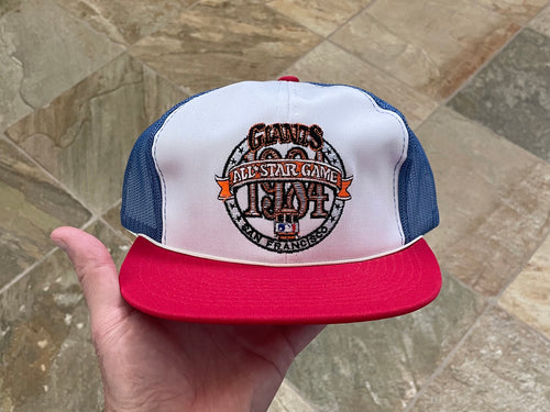 Vintage San Francisco Giants 1984 All Star Game Sports Specialties Snapback Baseball Hat
