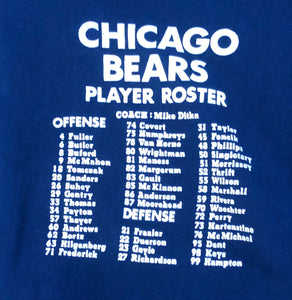 Vintage Chicago Bears 1985 Super Bowl Football Sweatshirt, Size Large