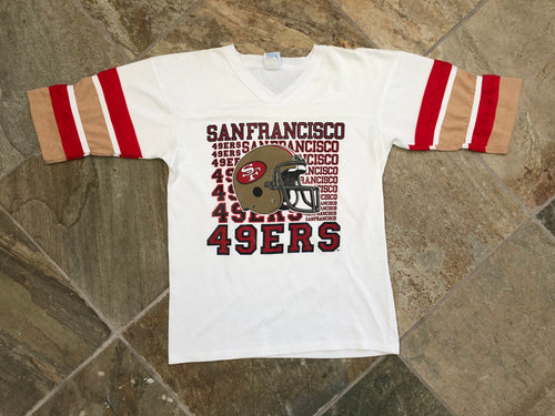 Vintage San Francisco 49ers Football Tshirt, Size Medium