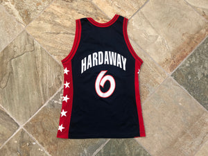 Vintage Team USA Anfernee Penny Hardaway Champion Basketball Jersey, Size 40, Medium