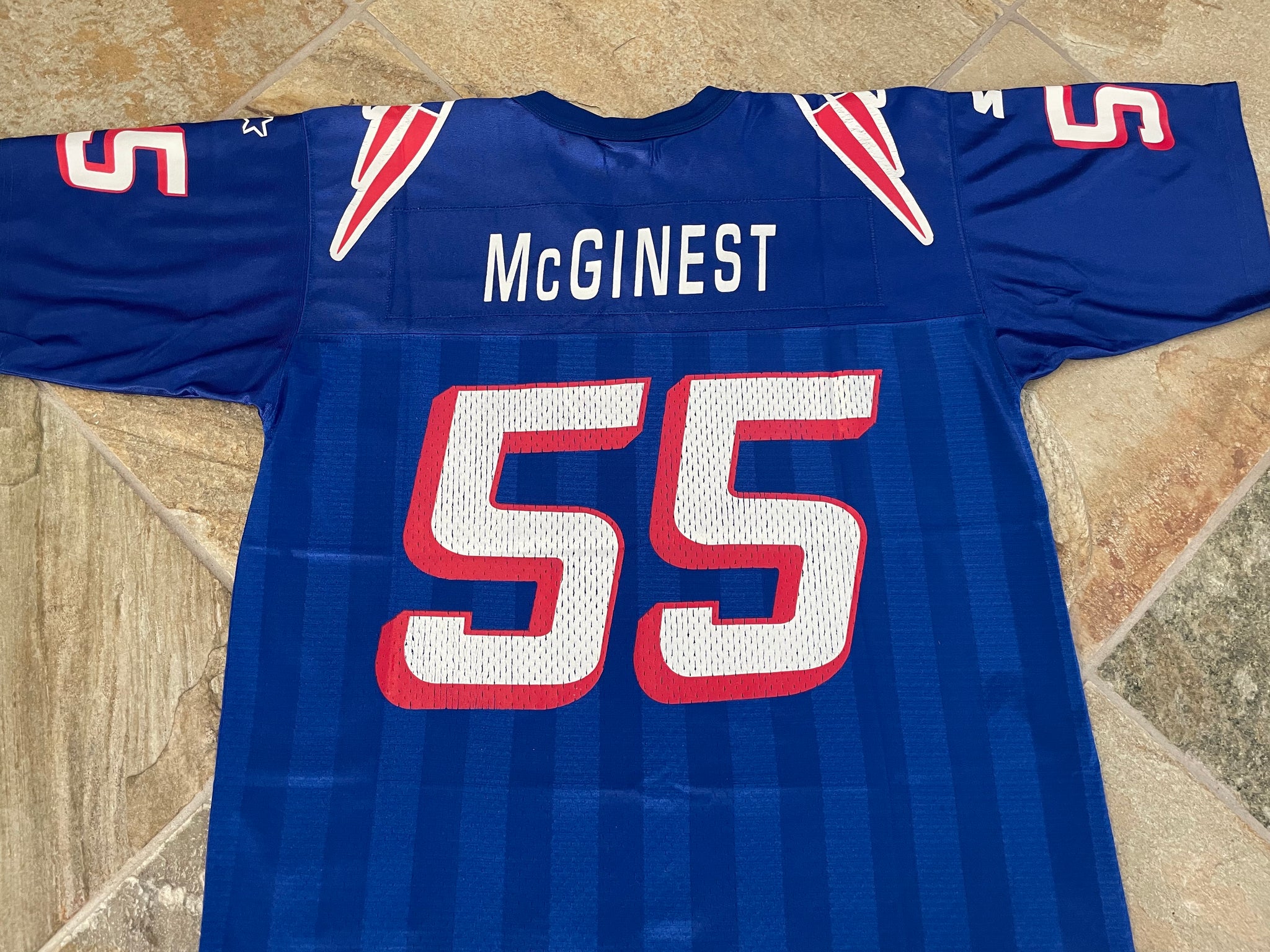 Vintage New England Patriots Willie McGinest Starter Football Jersey, –  Stuck In The 90s Sports