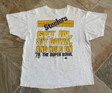 Load image into Gallery viewer, Vintage Pittsburgh Steelers Shirt Xplosion Football Tshirt, Size XL