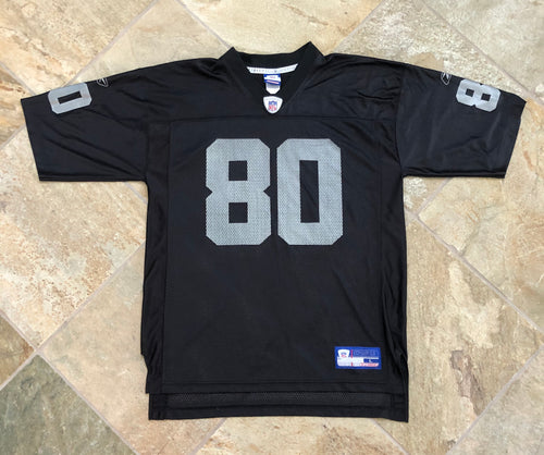 Vintage Oakland Raiders Jerry Rice Reebok Football Jersey, Size Large