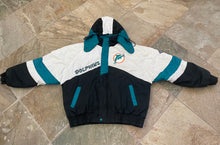 Load image into Gallery viewer, Vintage Miami Dolphins Pro Player Parka Football Jacket, Size Large