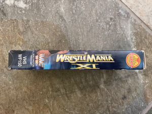 Vintage WWF WWE Wrestlemania XI VHS Tape, Stickers ###