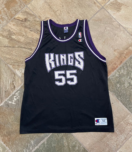 Vintage Sacramento Kings Jason Williams Champion Basketball Jersey, Size 52, XXL