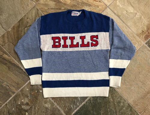 Vintage Buffalo Bills Cliff Engle Sweater Football Sweatshirt, Size Medium