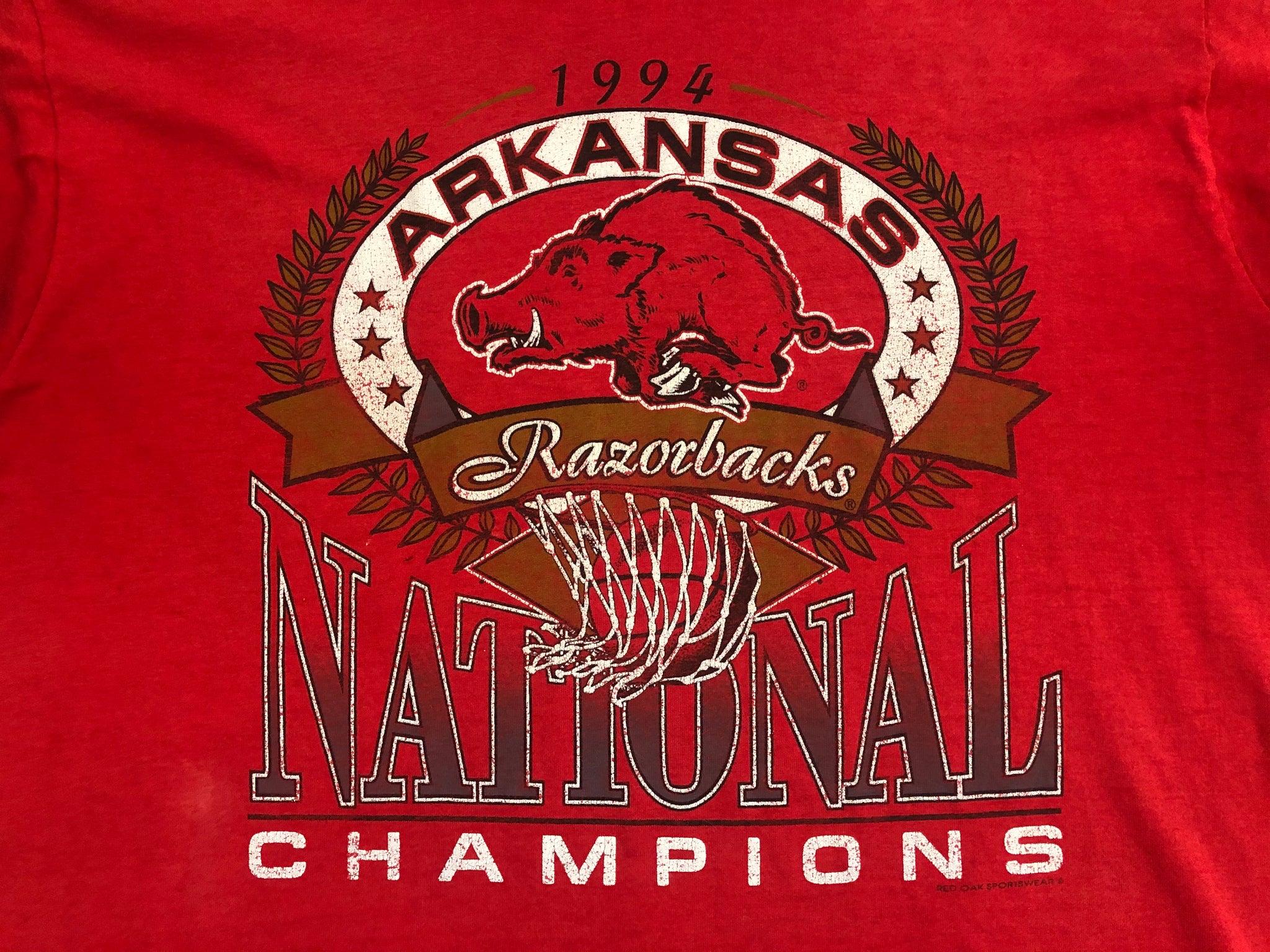 Vintage University Of Arkansas Basketball National Champs Graphic