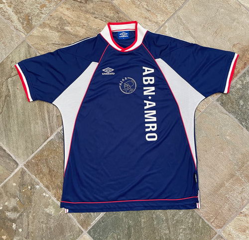 Vintage AFC AJAX ABN AMRO Umbro Soccer Jersey, Size XL