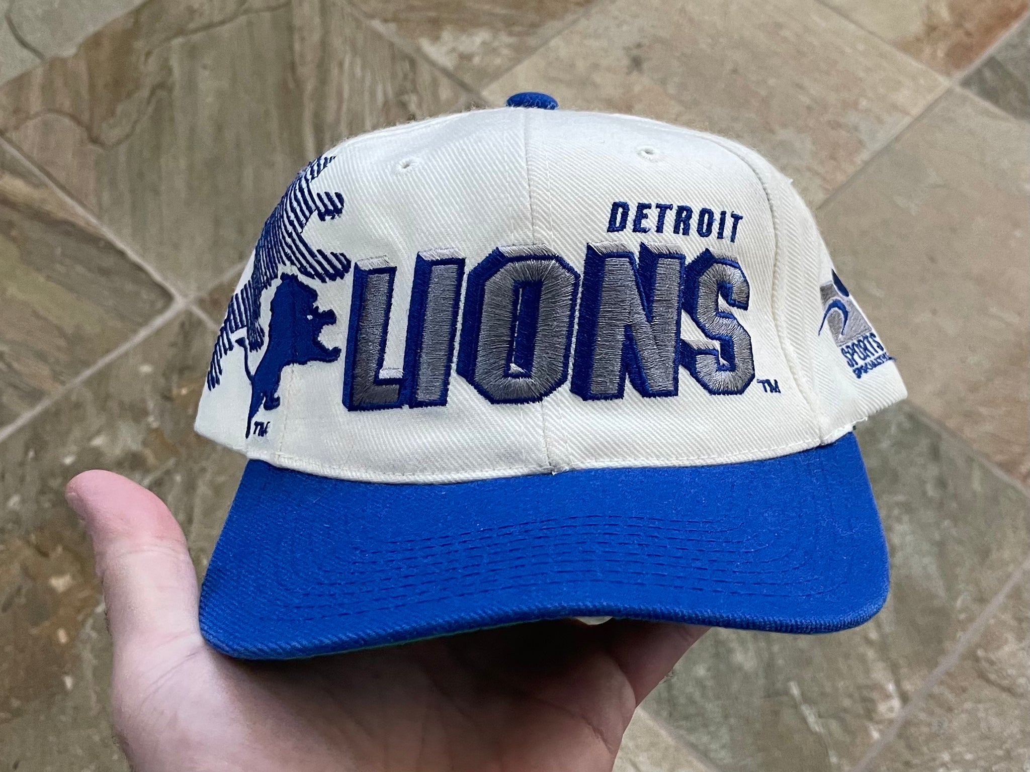 Vintage Detroit Lions Sports Specialties Shadow Snapback Football Hat –  Stuck In The 90s Sports