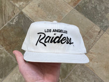 Load image into Gallery viewer, Vintage Los Angeles Raiders Sports Specialties Script Snapback Football Hat