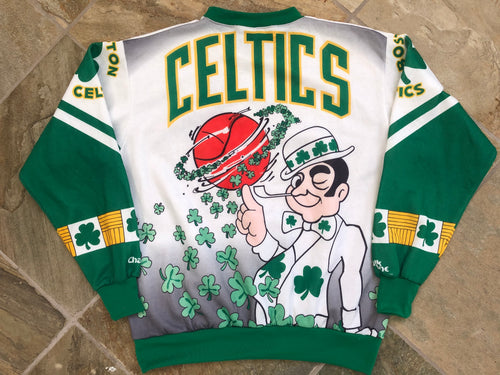 Vintage Boston Celtics Chalkline Fanimation Basketball Sweatshirt, Size XL