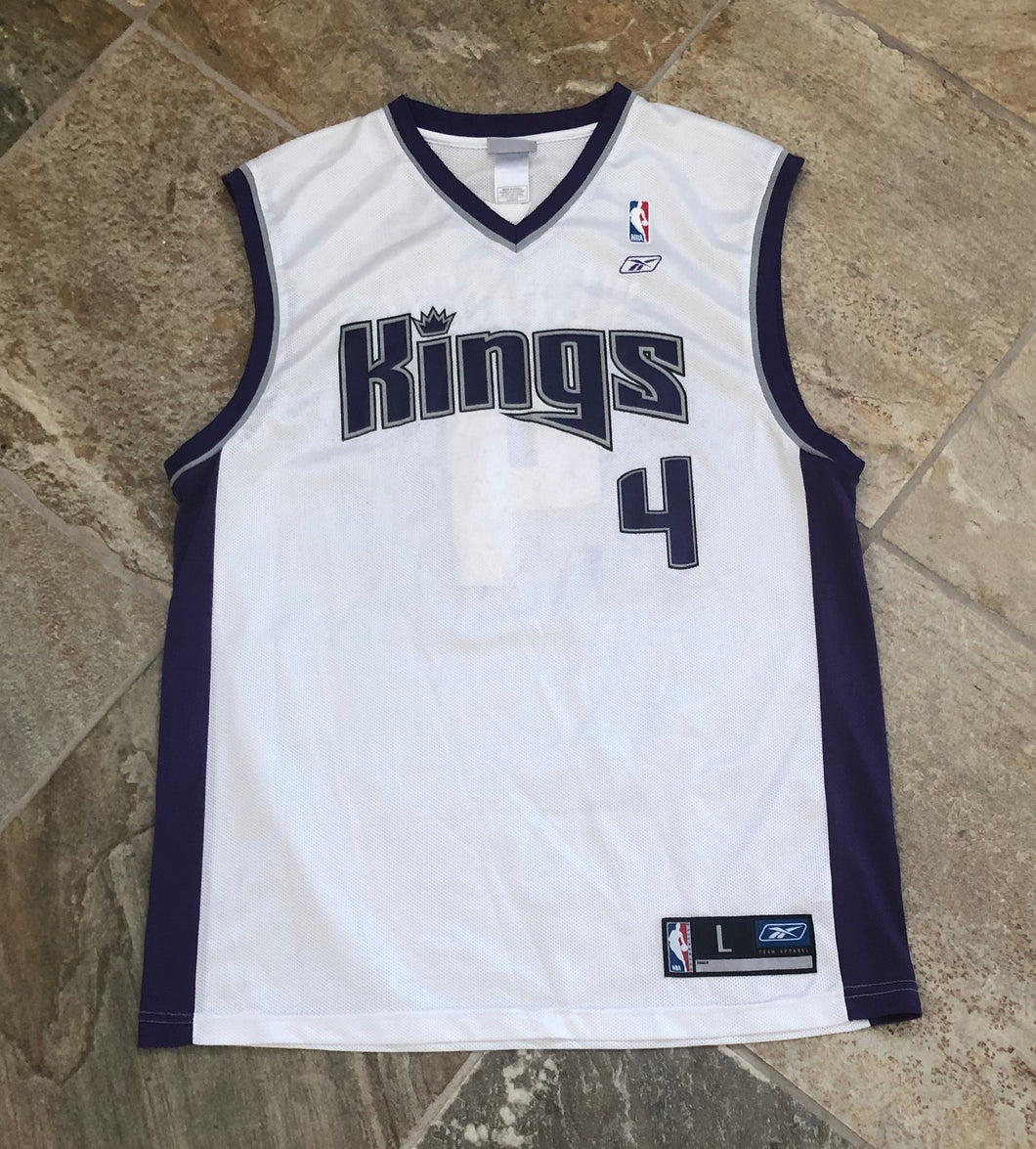 Vintage Sacramento Kings Chris Webber Reebok Basketball Jersey, Size Large