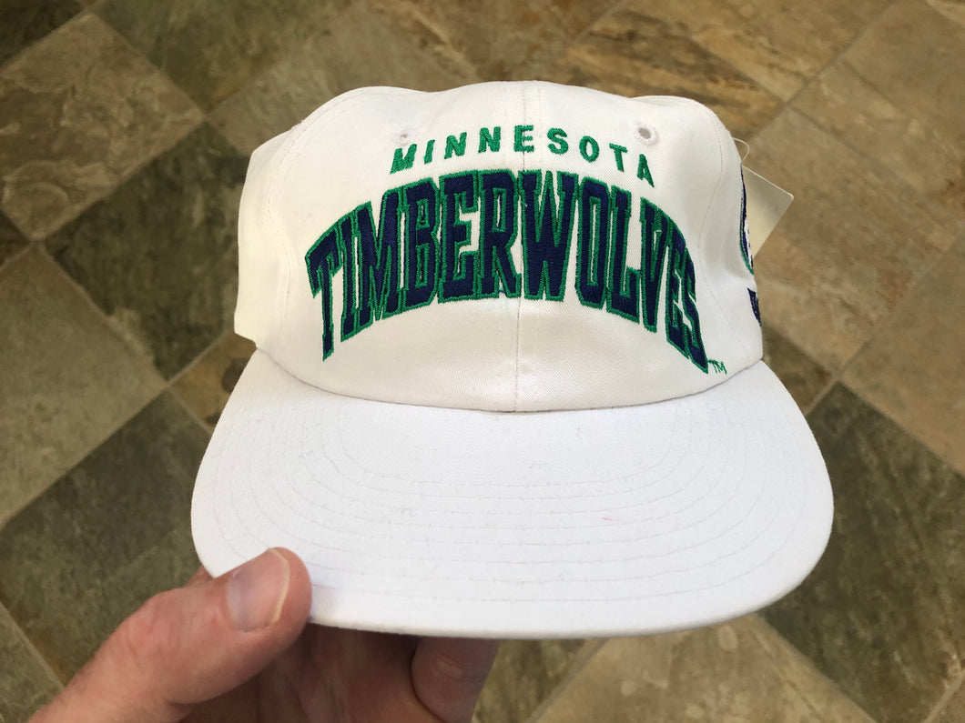 Vintage Minnesota Timberwolves Starter Arch Snapback Basketball Hat