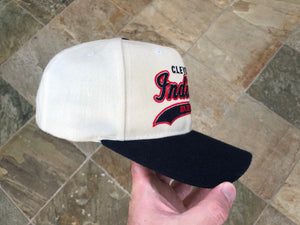 Vintage Cleveland Indians Starter Tailsweep Script Snapback Baseball Hat