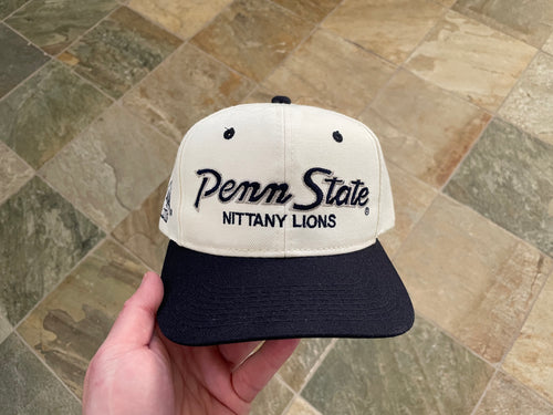 Vintage Penn State Nittany Lions Sports Specialties Script Snapback College Hat