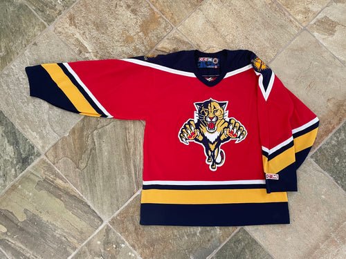 Vintage Florida Panthers CCM Hockey Jersey, Size Large