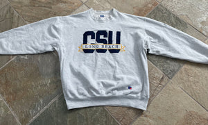 Vintage CSU Long Beach 49ers Sharks Russell College Sweatshirt, Size XL