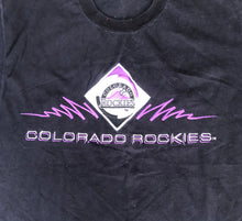 Load image into Gallery viewer, Vintage Colorado Rockies Logo 7 Baseball Tshirt, Size Large