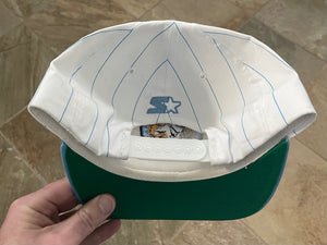 Miami Dolphins Vintage 90s Starter Pinstripe Snapback Hat 