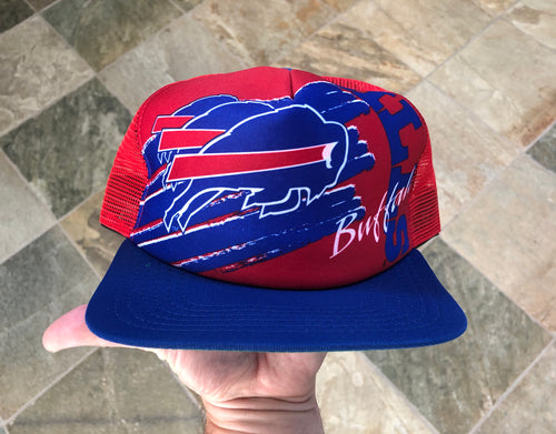 Vintage Buffalo Bills New Era Trucker Snapback Football Hat