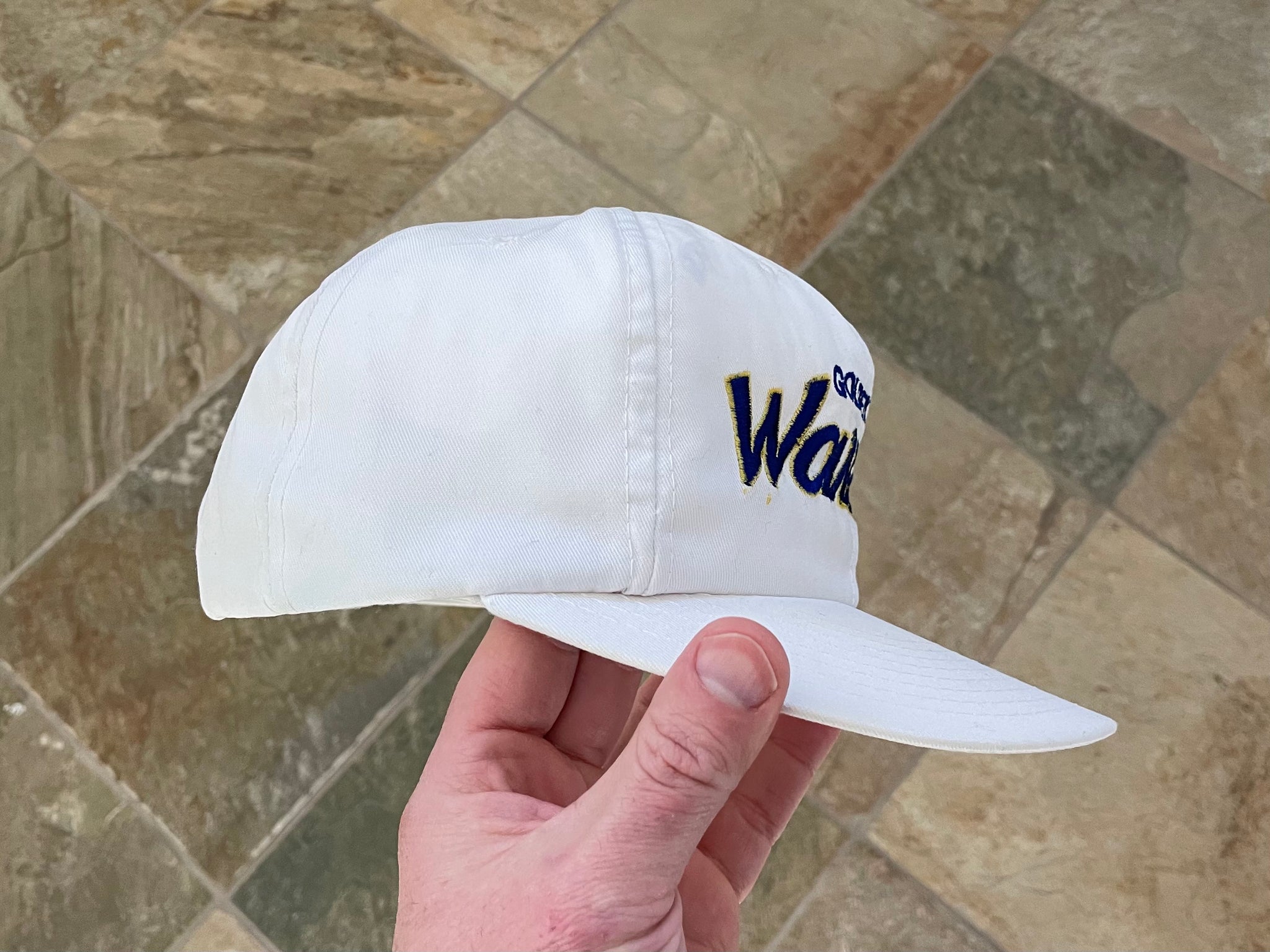 Vintage Golden State Warriors Sports Specialties Script Snapback Baske –  Stuck In The 90s Sports