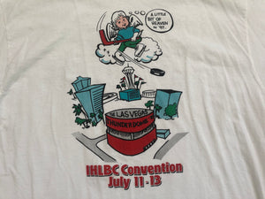 Vintage IHLBC 1997 Las Vegas Convention Minor League Hockey Tshirt, Size XL
