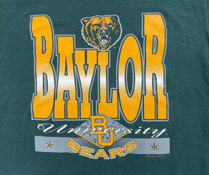 Vintage Baylor Bears College Tshirt, Size XL