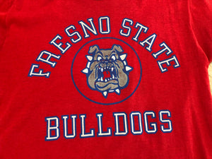 Vintage Fresno State Bulldogs College TShirt, Size Medium